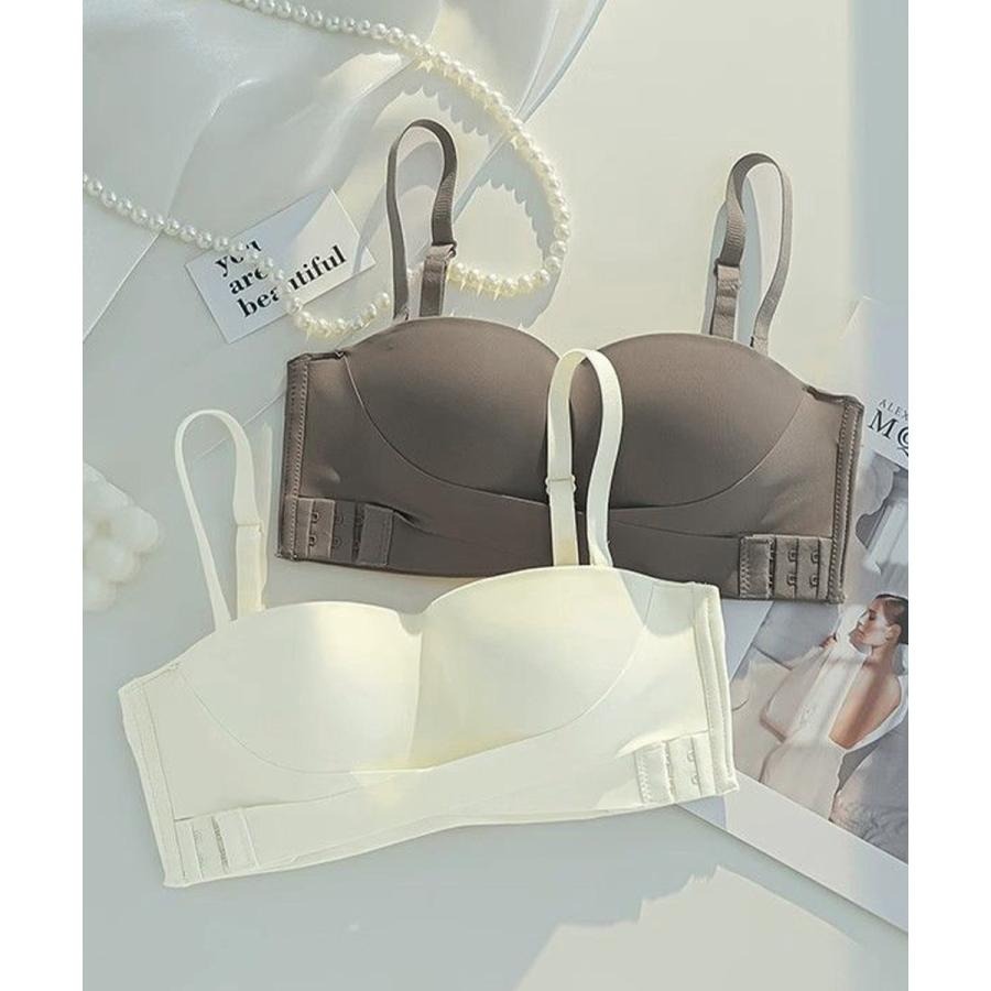 シームレスブラ ストラップ取り外し可能 ドレス用